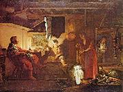 Adam Elsheimer Jupiter and Mercury in the house of Philemon and Baucis oil painting reproduction